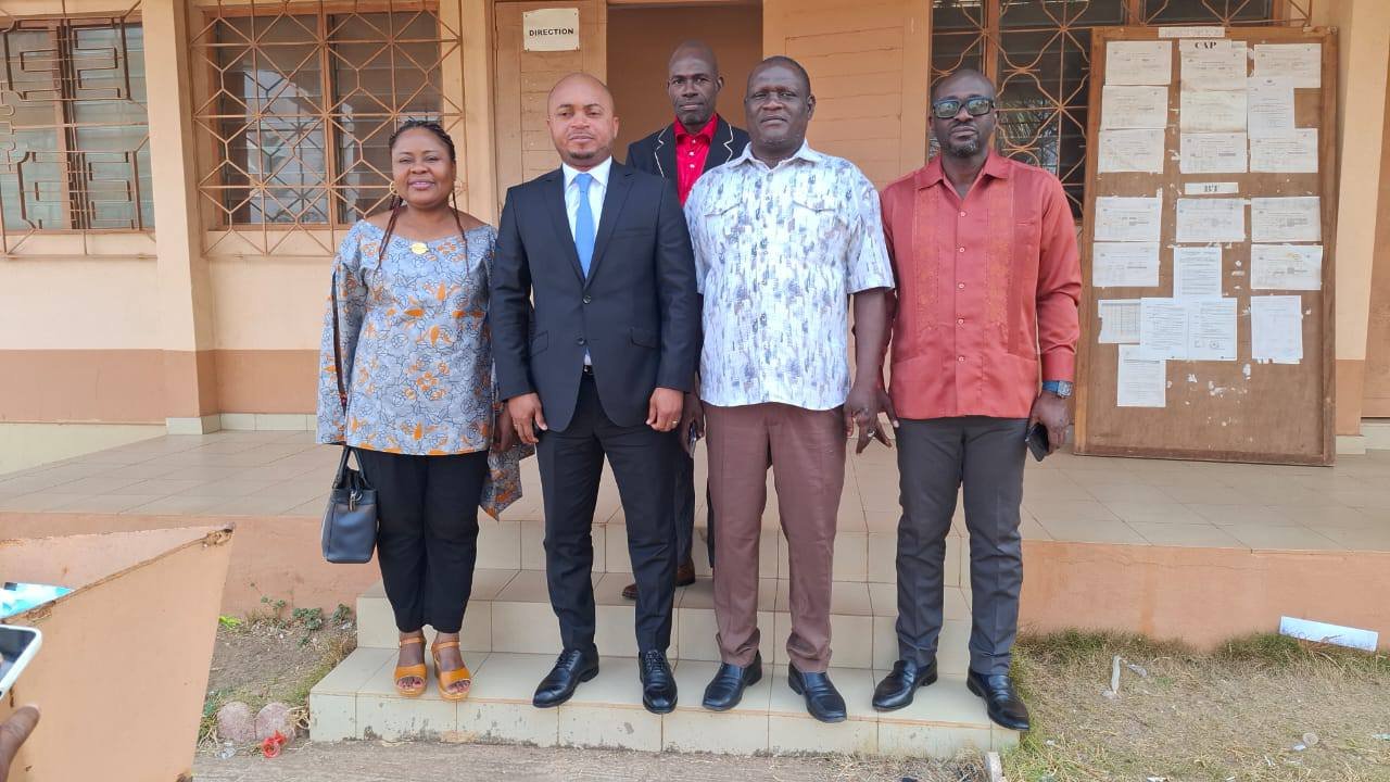 Guiglo : le Directeur Général d'Administration du Conseil Régional du Cavally en visite au Centre de Formation Professionnelle ( CFP).